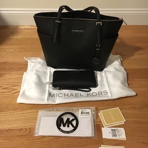 Michael Kors Tote and Wallet